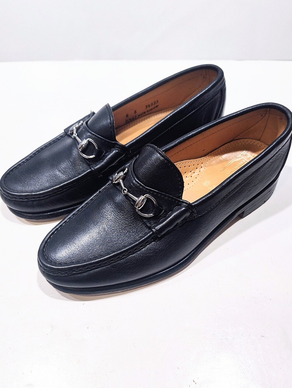 Alden Cape Cod Horse Bit Loafers Mens 8 E Black Leather Made in Maine USA